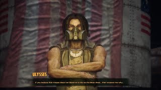 Talking to Ulysses after siding with Yes Man  Fallout New Vegas [upl. by Carlina337]