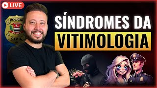 LIVE SÍNDROMES DA VITIMOLOGIA Criminologia [upl. by Assirec]