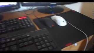 Zowie Celeritas Keyboard  AMGS Mouse  GTF Pad Review [upl. by Attelrahc]