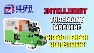 Intelligent threading machine thread length adjustment [upl. by Charis610]