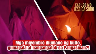 Mga miyembro diumano ng kulto gumagala at nangangatok sa Pangasinan  Kapuso Mo Jessica Soho [upl. by Normak894]