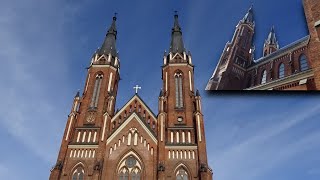 Pabianice  Dzwony Kościoła pw NMP Różańcowej Angelus [upl. by Silloh]