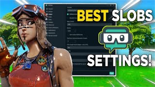 The BEST STREAMLABS OBS Settings For NO LAG amp FPS DROPSWorks For Any PC Stream Fortnite NO LAG [upl. by Ecneps]