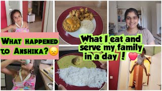 அன்ஷிகாவுக்கு என்ன ஆச்சு  Please pray for her recovery  What I eat and serve my family tamilvlog [upl. by Anahs]