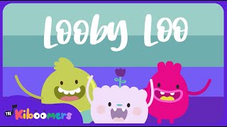 Looby Loo  The Kiboomers Preschool Songs amp Nursery Rhymes for a Kids Dance Party [upl. by Rodie]