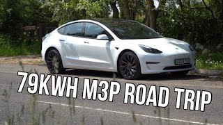 202223 new 79kWh Tesla Model 3 Performance realworld range efficiency and charge speed test [upl. by Nnodnarb745]