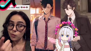 TikTok Girls SIMPING Over Anime Boys  TikTok Compilation [upl. by Marguerie]