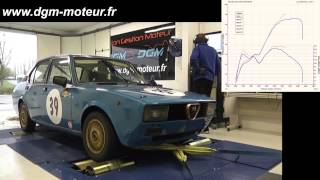 ALFA ROMEO ALFETTA 20 L  Dijon Gestion Moteur [upl. by Eciuqram198]