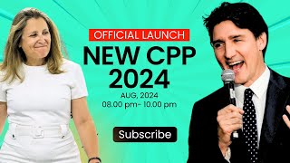 CRA Confirms Official Launch Date for New CPP Payments 2024  Get Ready Seniors [upl. by Standush]