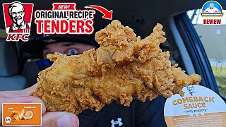 KFC® Original Recipe Tenders Review 🐔  The BEST Tenders In The Game  theendorsement [upl. by Mahau]