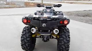 2018 CanAm Outlander XXC with full RWJC Exhaust [upl. by Maximilian258]