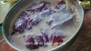 DŽIGERICA  U TALANDARI  STARI RECEPT srbija serbia cooking [upl. by Rehttam]