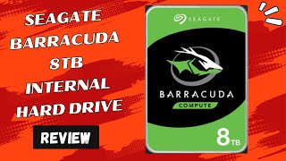 Seagate BarraCuda 8TB HDD Review Massive Storage [upl. by Ellerad368]