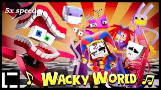 The Amazing Digital Circus Wacky World 5x speed [upl. by Adnofal]