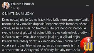 Eduard Chmelár  OBJÍMTE SA MILIÓNY❗️852024 [upl. by Gobert]