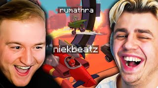 LACHFLASH in MAKE WAY mit PAPAPLATTE GUBI FORTNITE amp RUMATHRA [upl. by Dnalrah49]