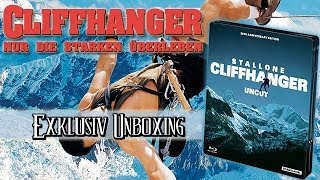 Cliffhanger Uncut 20th Anniversary Steelbook Edition amp Flight Bluray unboxing [upl. by Anaya]