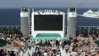 Norwegian Epic  Spice H20  Big Screen [upl. by Radbourne]