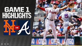 Mets vs Braves Game 1 Highlights 93024  MLB Highlights [upl. by Gussie]