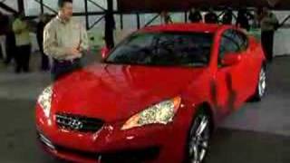 2009 Hyundai Genesis Coupe  2008 New York Auto Show  Edmundscom [upl. by Guttery]