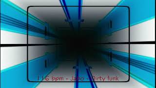 116 bpm drum track  Jabo  Dirty funk  Full backing track [upl. by Arrec]