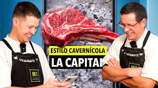 🔥Reacción a quotLa Capitalquot Carne Asada estilo Cavernícola ¿Desperdicio o Genialidad  Etxezarreta [upl. by Abbye]