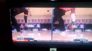 Two handed vs one handed bowling [upl. by Irik]