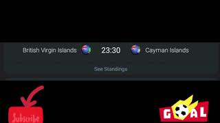 LIVEBritish Virgin Islands VS Cayman Islands CONCACAFA NATIONAL LEAGUE GROUP STAGE ROUND 1 [upl. by Alrep213]