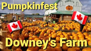 Downeys Farm Pumpkinfest Walking Tour HD Thanksgiving 2023 [upl. by Augie887]