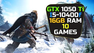 GTX 1050 Ti  i5 10400f  Test In 10 Games [upl. by Ayekin]