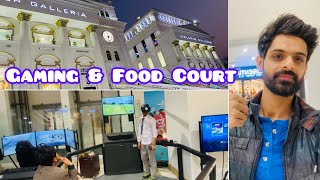 Lyallpur Galleria 4th floor  Gaming And food court  Mehar Zain Vlog [upl. by Ralyks]