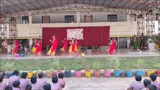 DAV HIGH SCHOOL KTPS PALVANCHA  CHILDRENS DAY CELEBRATIONS DANCE COMPETITION DAYANAND PRIMARY [upl. by Ricky]