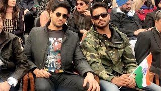 Mankirt Aulakh amp Sidharth Malhotra Live On Republic Day At Wagah Border BSF On 26 Janaury [upl. by Nnaeilsel]