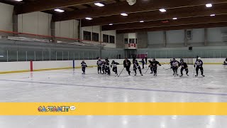 Youth hockey camp in Vernon [upl. by Mcquoid641]