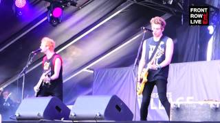 5 Seconds Of Summer perform quotWhat I Like About Youquot at iHeartRadio Village 2014 [upl. by Mannuela]