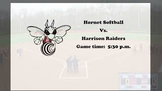 Rossville Varsity Softball vs Harrison [upl. by Franklin]