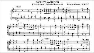 Minkus Ludwig 18261917 Basilios Variation quotDon Quixotequot Ballet in Three Acts [upl. by Lahcsap]