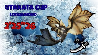 【MHW  PS4 】Utakata杯  HR Legiana 太刀 LS 225 [upl. by Atikahs779]