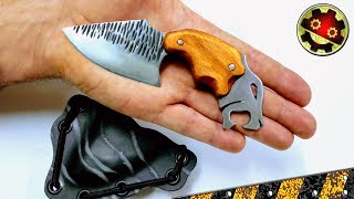 How to Make mini Knife Bushcraft [upl. by Annodam]