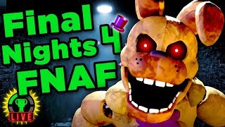 Solving FNAFs Biggest Mystery  Final Nights 4 Full Release FNAF Fan Game [upl. by Wilscam21]