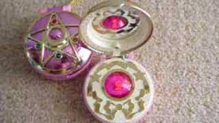 Sailor Moon Crystal Star Enchanted Locket Brooch Toy Wand [upl. by Yahsel]