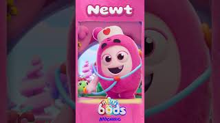 Meet Newt   Minibods  Baby Oddbods Kids Learn   Kids Cartoons [upl. by Falk]