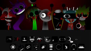 Inkredibox Sprunki Phase 3 Version I Normal Versions vs Horror Versions [upl. by Gianni431]