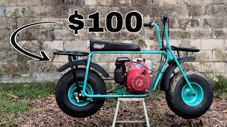 I Bought a Mini Bike For 100 Lets Get It Running and Riding [upl. by Biondo]