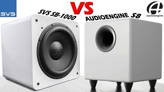 SVS SB1000 Subwoofer  Audioengine S8  Presonus Eris e35 Perfect Match [upl. by Aribold]