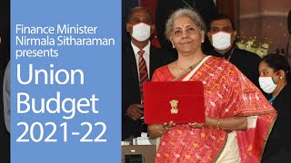 Finance Minister Shrimati Nirmala Sitharaman presents Union Budget 202122  PMO [upl. by Lamiv599]