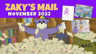 Zakys Fan Mail  November 2022 [upl. by Bahe]