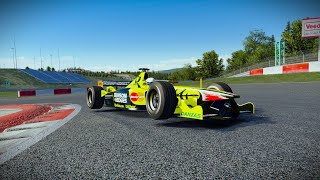 Assetto Corsa F1 2001 Jordan EJ11 at Nurburgring GP H H Frentzen hotlap [upl. by Gabriele]