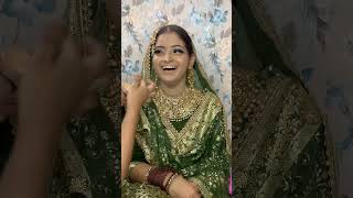 Nikkah bridal makeup’s tutorial subscribe makeuptutorial humzaanushavlog [upl. by Pudens174]