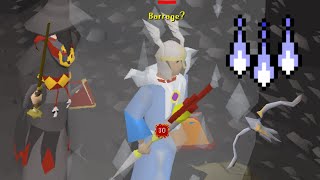 Barrage and Craws Bow on New Runescape [upl. by Nosmoht]